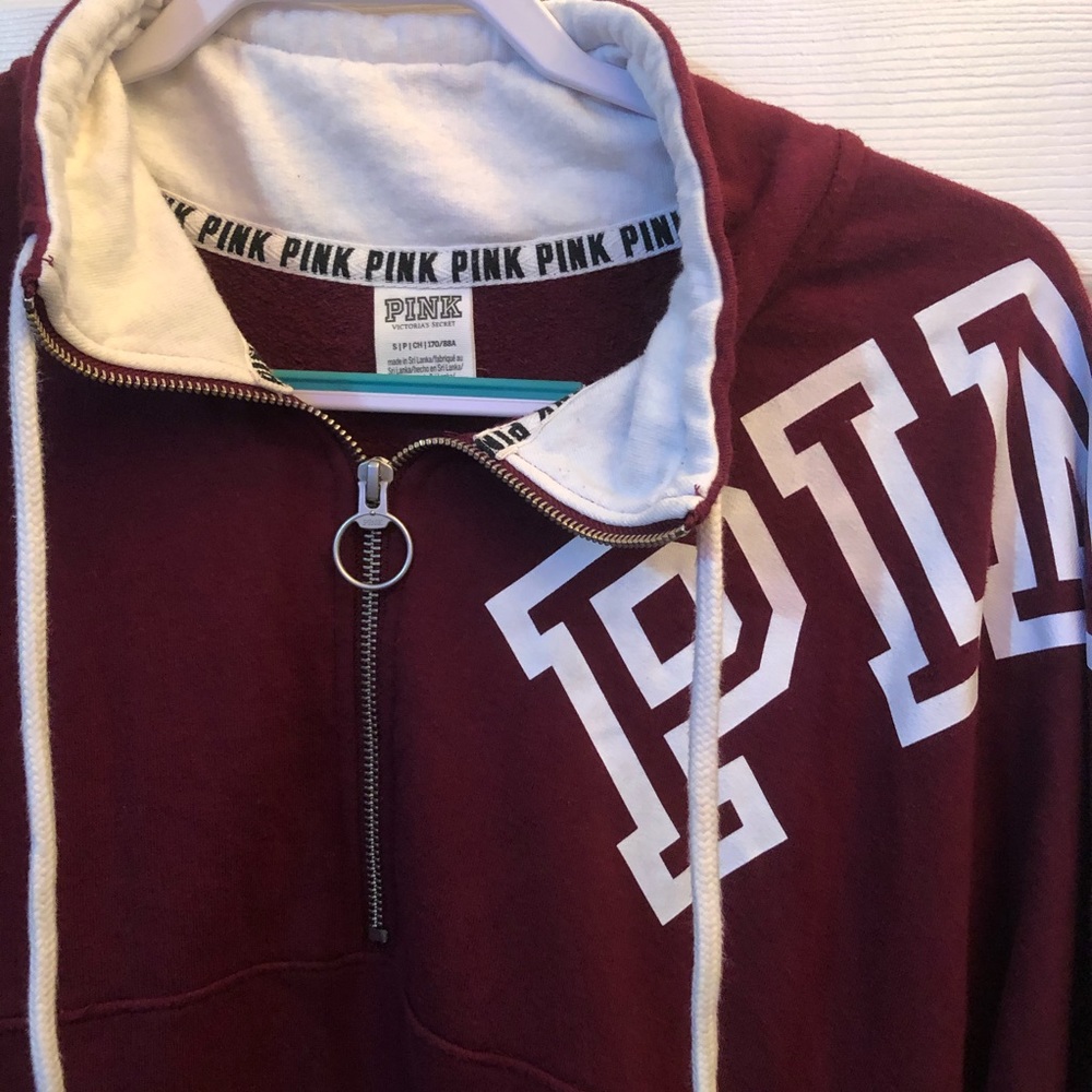 Victoria’s Secret Pink Quarter Zip - Picture 3 of 5